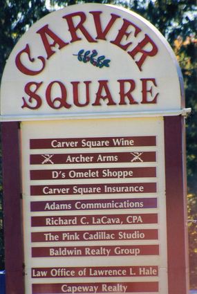 Picture of Carver Square sign